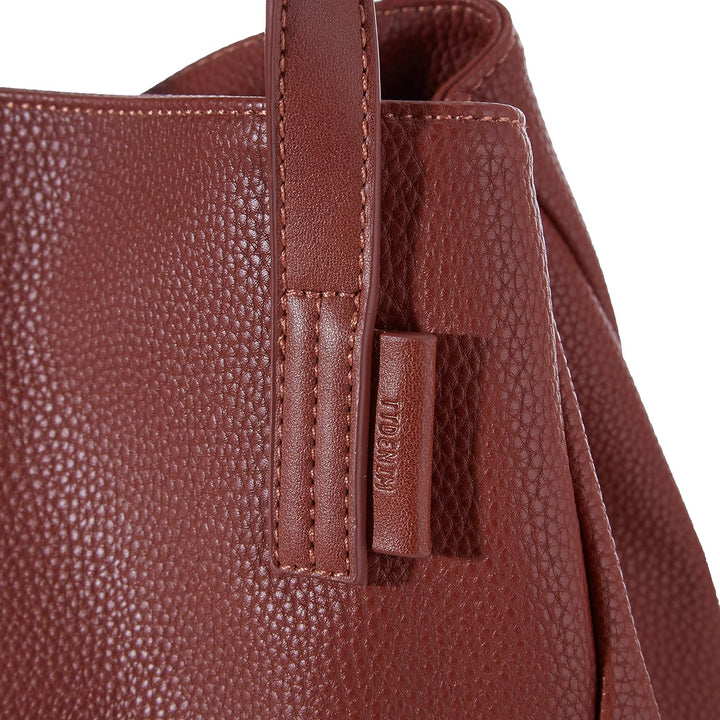 DENIM TOM TAILOR bags Arona Damen Shopper Umhängetasche 41,00 x 14 x 35 Cognac, 41,00 x 14 x 35 Cogn