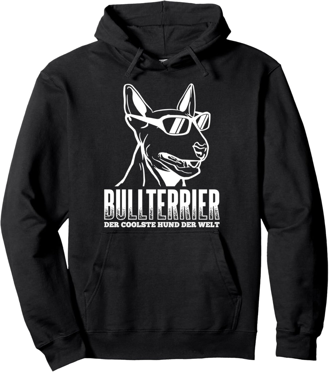 Der Coolste Hund Der Welt Hundebesitzer Bullterrier Pullover Hoodie
