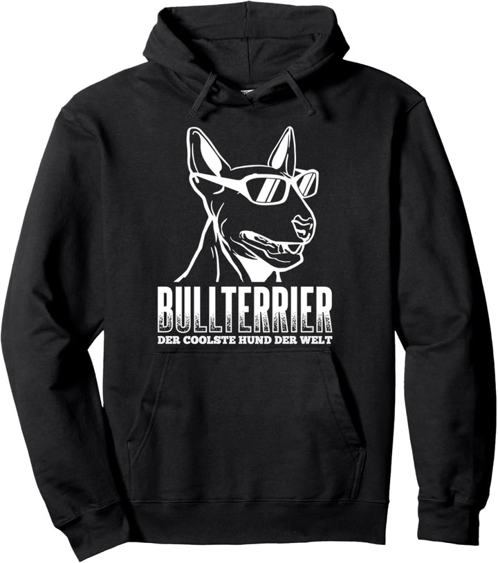Der Coolste Hund Der Welt Hundebesitzer Bullterrier Pullover Hoodie
