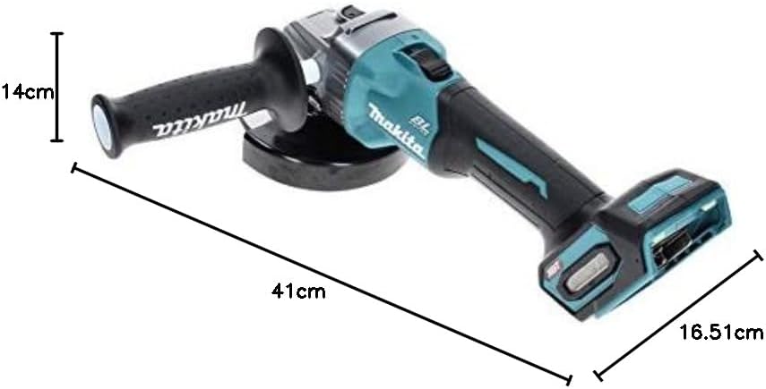 Makita GA008GZ Akku-Winkelschleifer 40V max. (ohne Akku, ohne Ladegerät), Akku-Winkelschleifer
