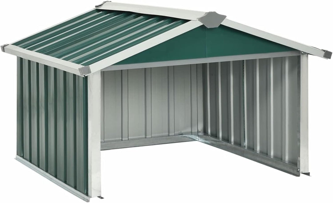 Tidyard Rasenmäher Garage Stahlkonstruktion Mähroboter Garage Rasenrobotergarage Gartenhaus Carport