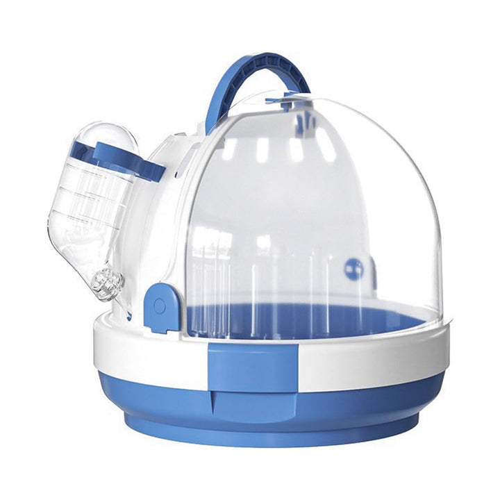 Hamster-Transportkäfig, tragbarer Mäuse-Reisekoffer, Kunststoff-Kleintier-Transportkäfig, Ratten-Tra