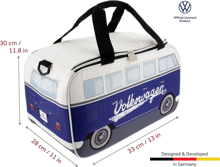 BRISA VW Collection - Volkswagen isolierte Kühl-Wärme-Thermo-Picknick-Lunch-Tasche-Box für Lebensmit