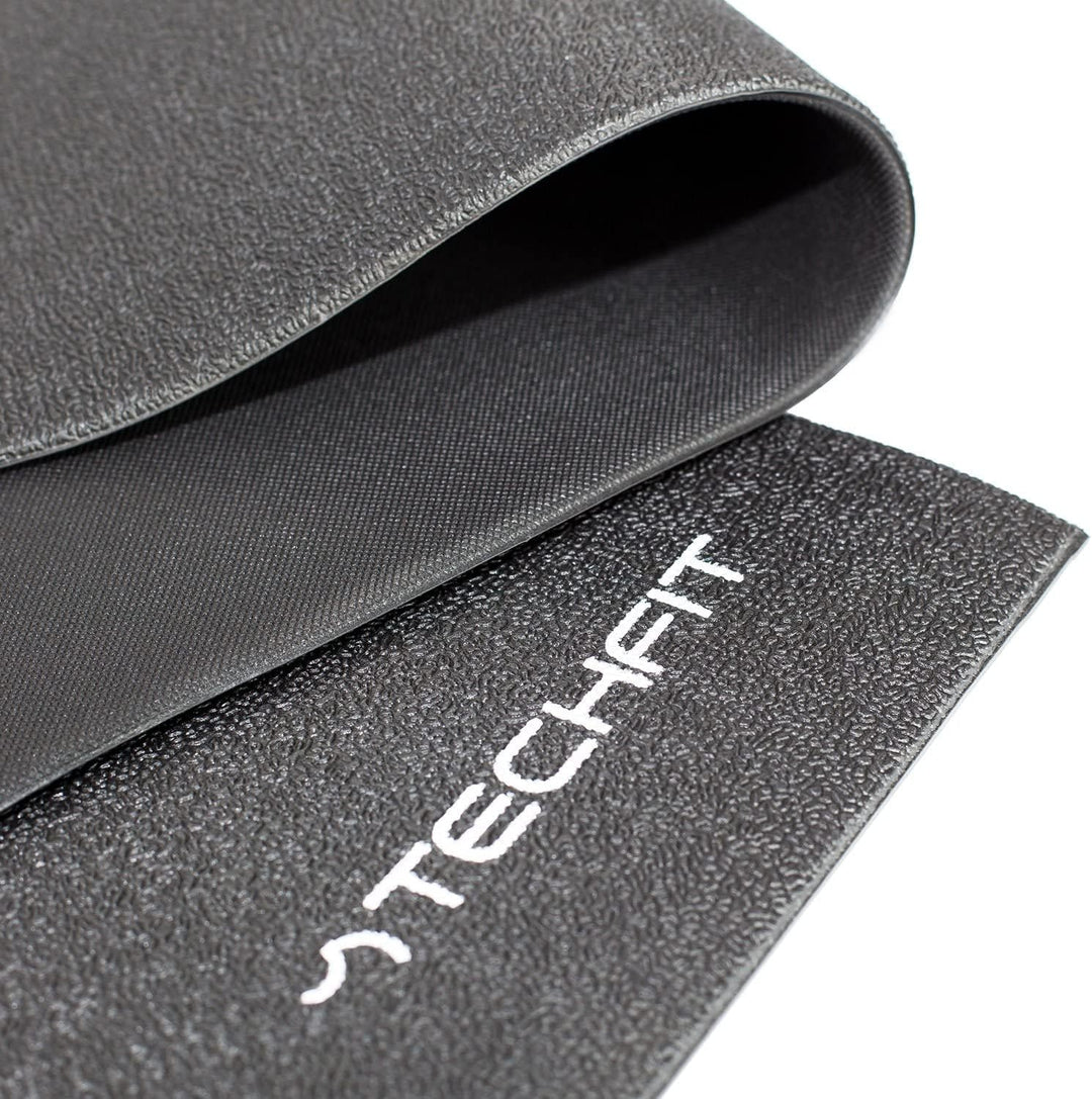 TechFit PVC Fitness Equipment Matte Multi Verwendung, gross Boden Gymnastikmatte (198 cm x 92 cm x 6