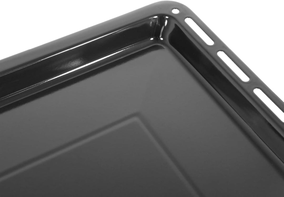 SPARES2GO Bräter / Backblech + ausziehbares verstellbares Regal, kompatibel mit Smeg Backofen Herd