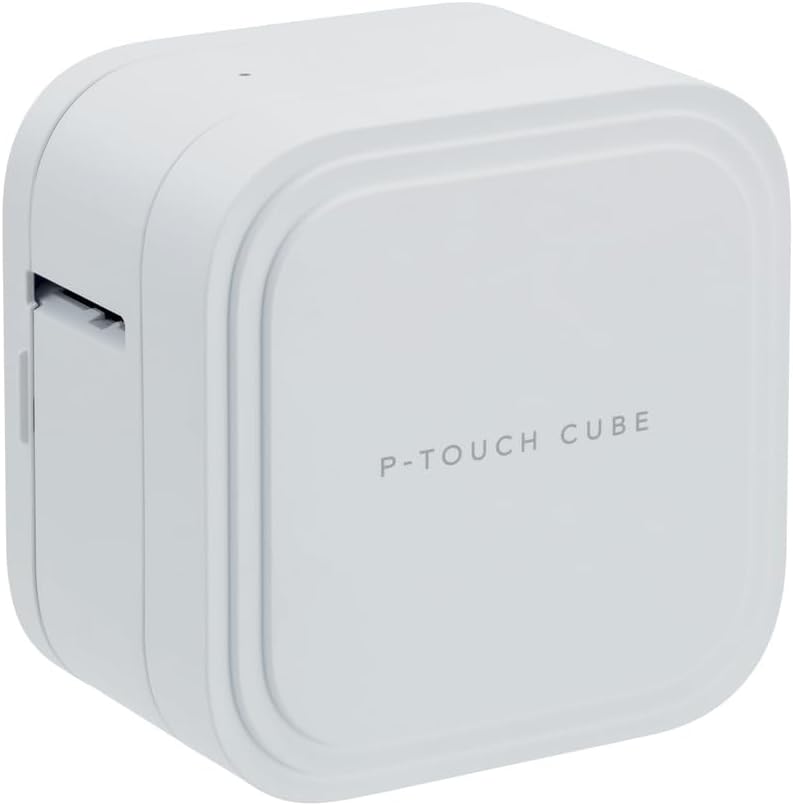 Brother P-touch CUBE Pro PT-P910BT Drucker für Etiketten und Bänder, komplett und kompakt, mit USB-L