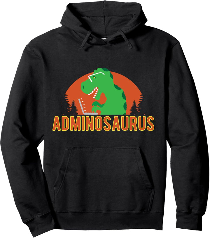 Adminosaurus - lustiges Administrator IT Informatiker Nerd Pullover Hoodie