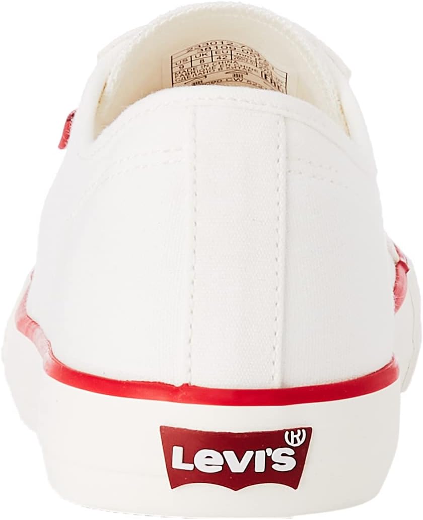 Levi's Herren Hernandez Sneaker 44 EU Regular White, 44 EU Regular White