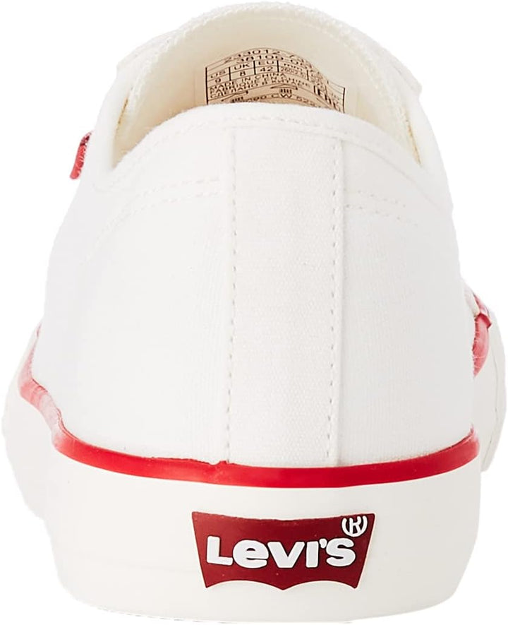 Levi's Herren Hernandez Sneaker 44 EU Regular White, 44 EU Regular White