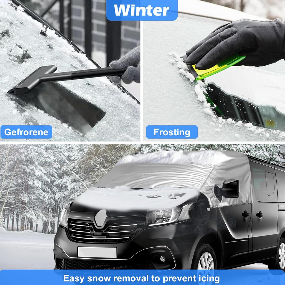 Auto Windschutzscheiben Abdeckung Ersatz für Renault Trafic 2014-2024, Frontscheiben Sonnenschutz, 1