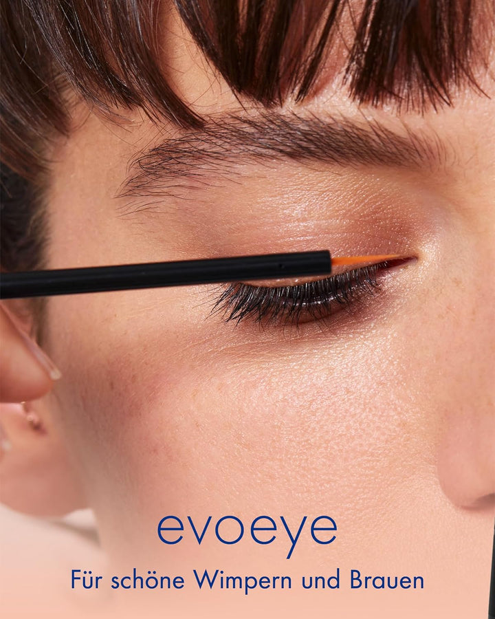 EVOBEAUTÉ Vorteils-Set evoeye Eyelash Formula 3ml + 1ml I Wimpernserum für lange & volle Wimpern in