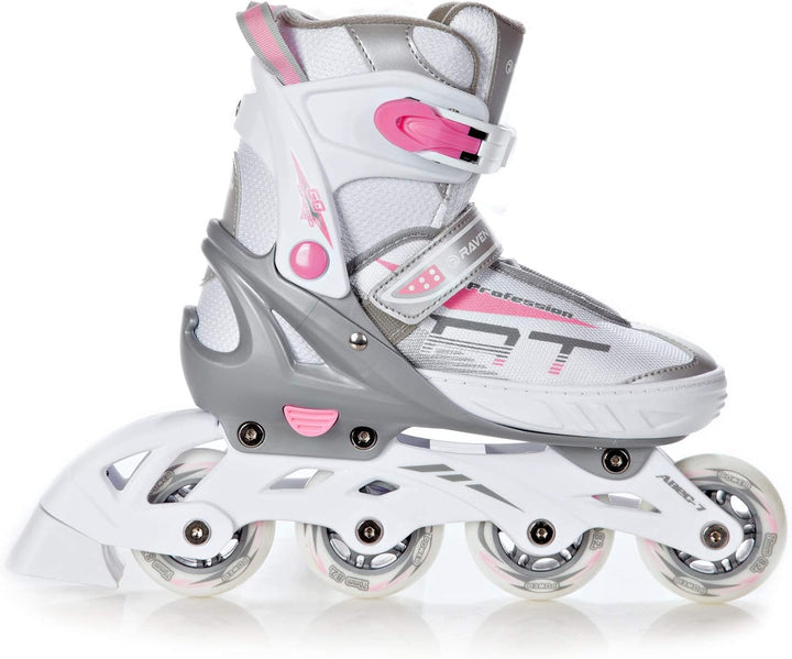 Inline Skates Inliner Raven Profession White/Pink 35-39(23cm-25,5cm), White/Pink 35-39(23cm-25,5cm)