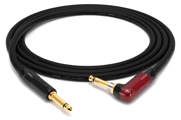 enoaudio Mogami 3368 Professionel Gitarre Bass Kabel Instrument | Neutrik Gold Silent Switch TS wink