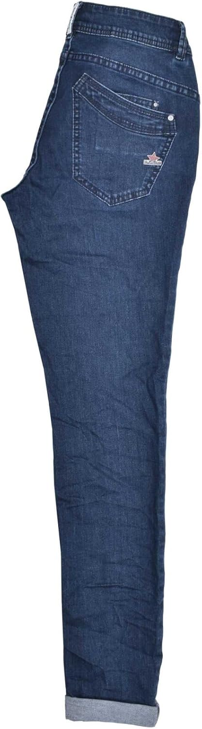 Buena Vista Damen Jeans Malibu Stretch L Mittlerer Stein, L Mittlerer Stein