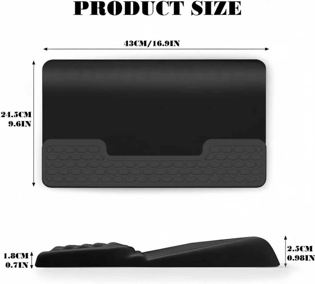 Tastatur Ständer mit Handgelenkauflage,Ergonomisches Tilt Tastaturständer,Ergonomischer Bequemer Wri