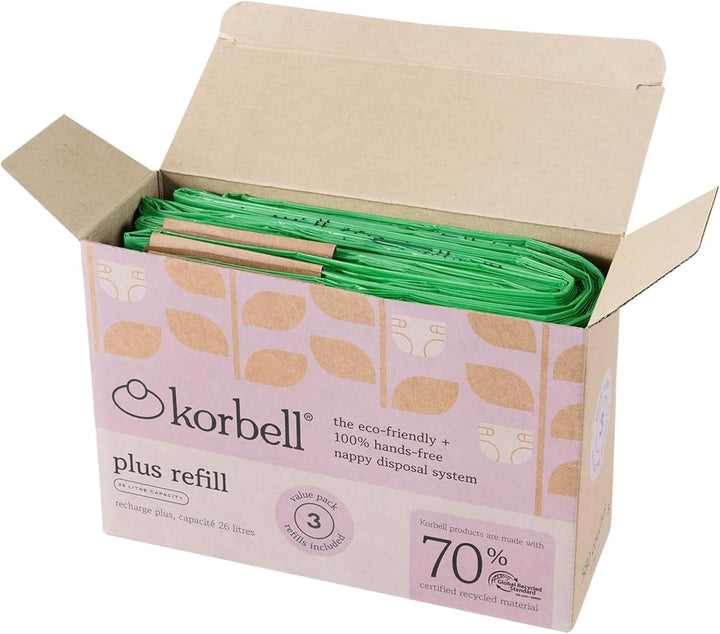 Korbell - Nachfüllpackungen für Windelbehälter Korbell 26 L