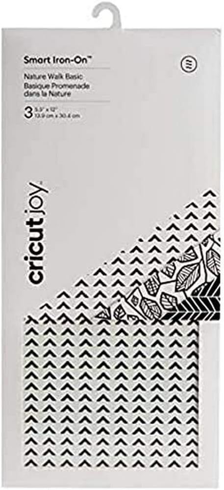 Unbekannt Cricut 2007239 Joy Patterned Smart Iron-On, Nature Walk Black, for Nature Walk Black for C