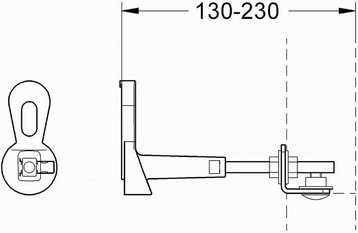 Grohe Wandbefestigung für Rapid SL WC-Element 38733000