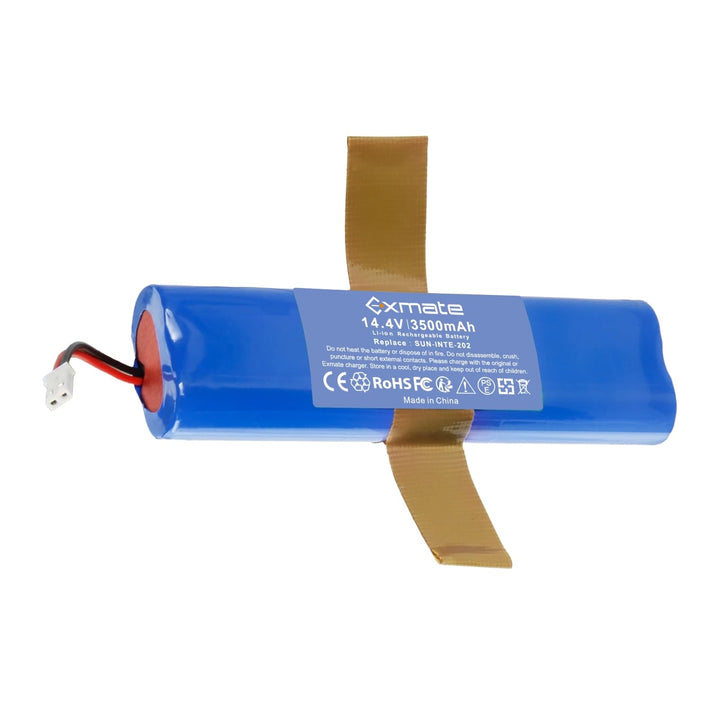 Exmate 14.4V 3500mAh Li-ion akku,Ersatzakku für iLife Zaco V3s Pro,V5s Pro,V8s,V50,X750,Medion MD 18
