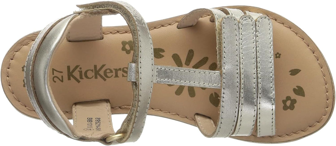 Kickers Mädchen Diamanto Sandale 24 EU Gold, 24 EU Gold