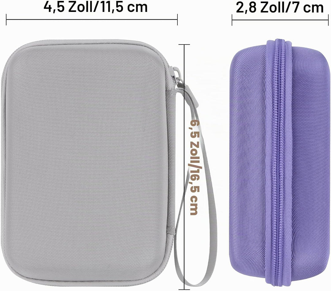 Lebakort Hart Reise Schutz Hülle Etui Tasche für Liene Pearl N200 Pro Tragbarer Mini Fotodrucker (We