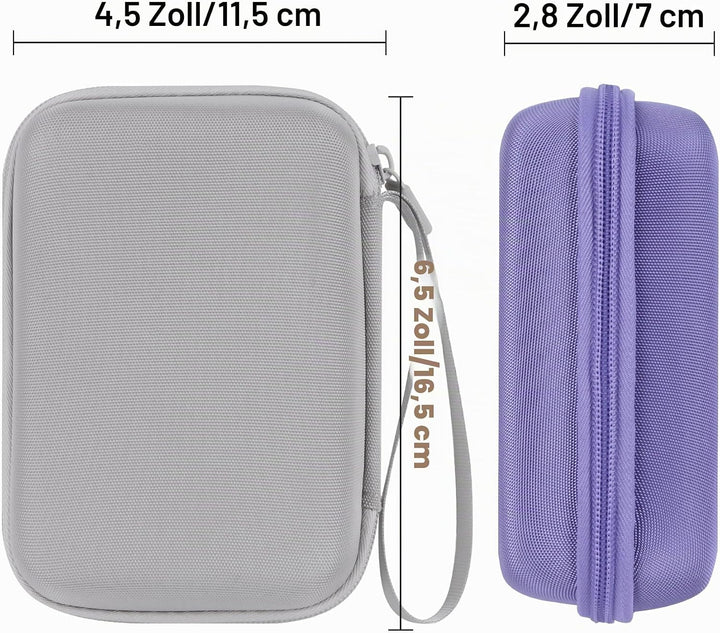 Lebakort Hart Reise Schutz Hülle Etui Tasche für Liene Pearl N200 Pro Tragbarer Mini Fotodrucker (We
