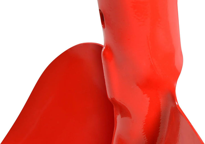 Holsteiner Sandschaufel | ohne Stiel | rotes Schaufelblatt 270×250 mm, gehärtet, pulverbeschichtet,