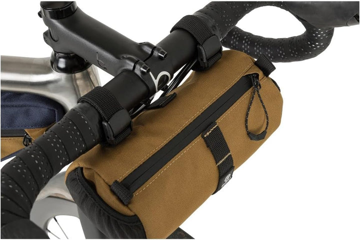 AGU Lenkertasche Roll Bag, 1,5L Fahrradtasche Lenker Vorne für Bikepacking, Wasserabweisend, Reflekt