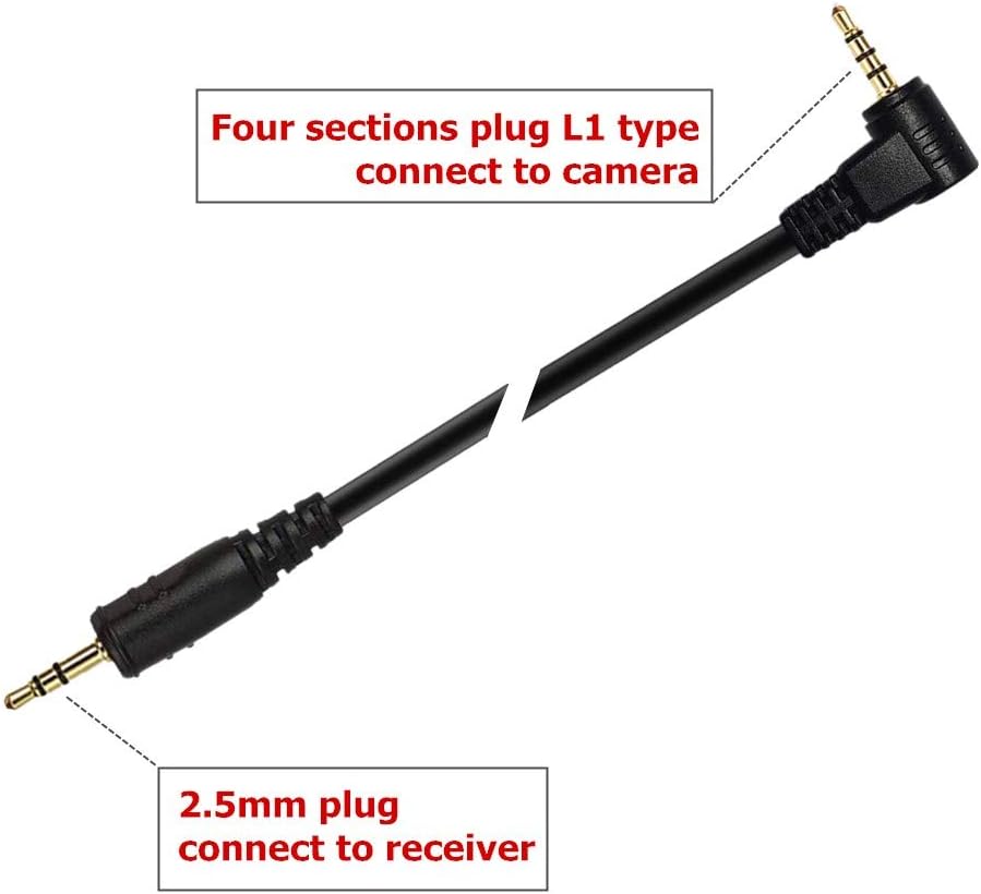 Pixel Kabellose Fernauslöser RW/L1 Auslöser Fernbedienung Kompatibel mit Panasonic S5 S1H S1R S1M S1