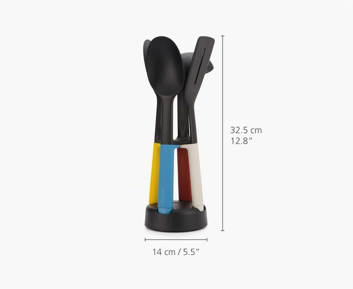 Joseph Joseph Elevate Slim Utensilien-Set, 4-teilig, mehrfarbig