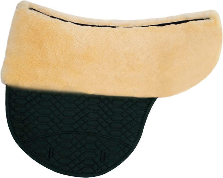 Engel Reitsport Lammfell baumlose Korrektur Satteldecke aufpolsterbar SADEK-BLAP grün-med. L (64cm),