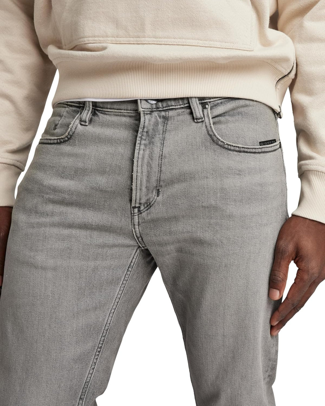 G-Star Raw Herren Jeans Mosa Straight Jeans 27W / 30L Blau (Faded Moonstone D23692-d497-g340), 27W /