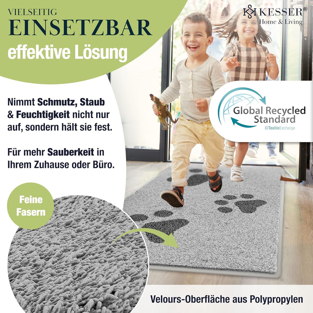 KESSER Schmutzfangmatte, Profi Fussmatte in vielen Grössen, Türmatte, Teppich, Fussabtreter &amp; Fussab