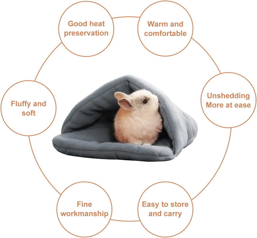 1 Stück Katzenstreu für Haustiere, Hamsterbett, Meerschweinchenbett, Mini-Schlafsack, geeignet für H