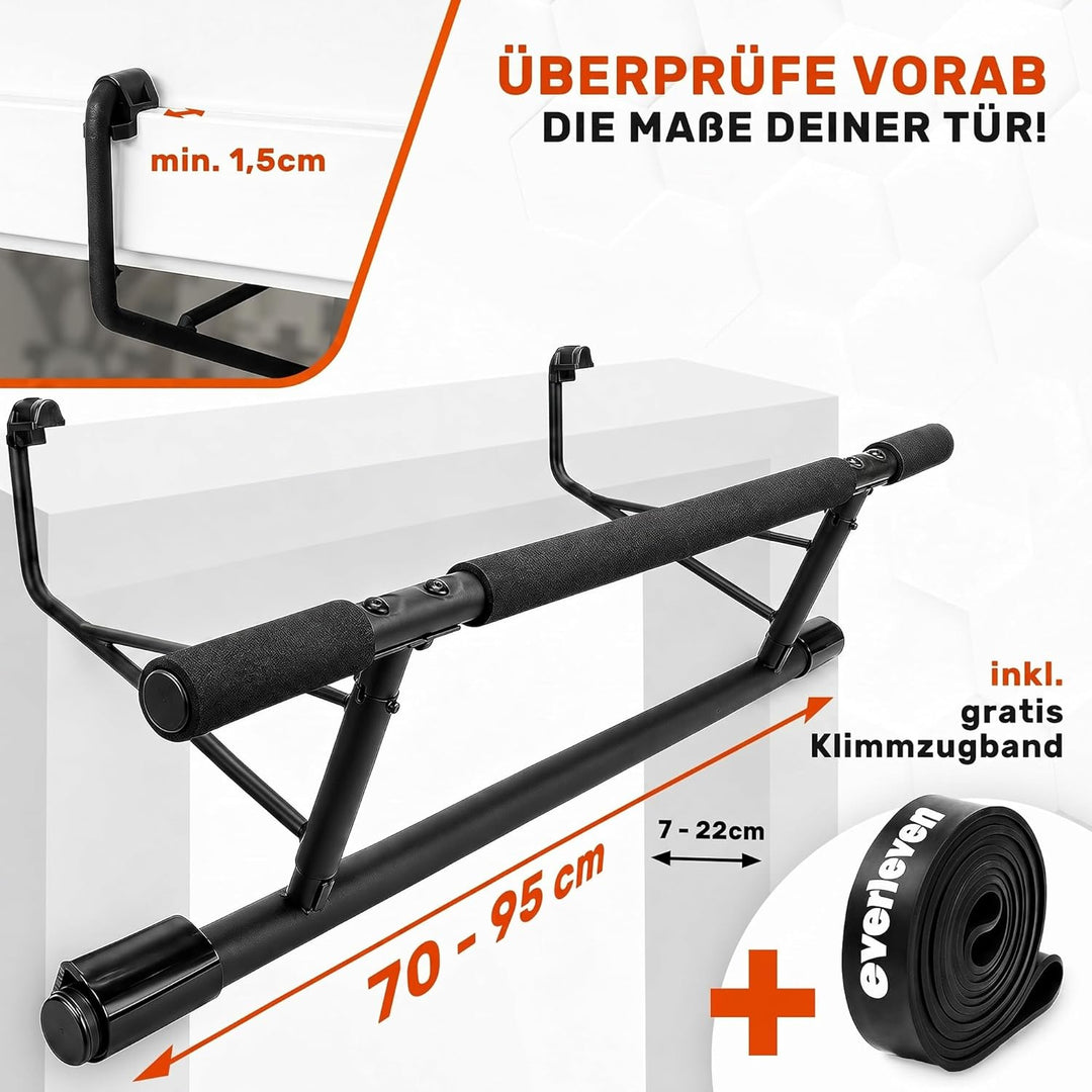 [NEU] Klimmzugstange Türrahmen ohne Schrauben Fitness Stange I Pull Klimmzugstange Tür Reckstange [7