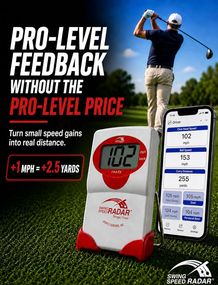 Sportsensoren Swing Speed Radar mit Tempo Timer Einheitsgrösse, Einheitsgrösse