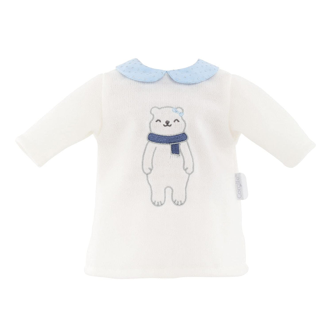 Corolle 9000140660 Mon Grand Poupon Kleid, Winterglanz für alle 36cm Babypuppen, Einfarbig