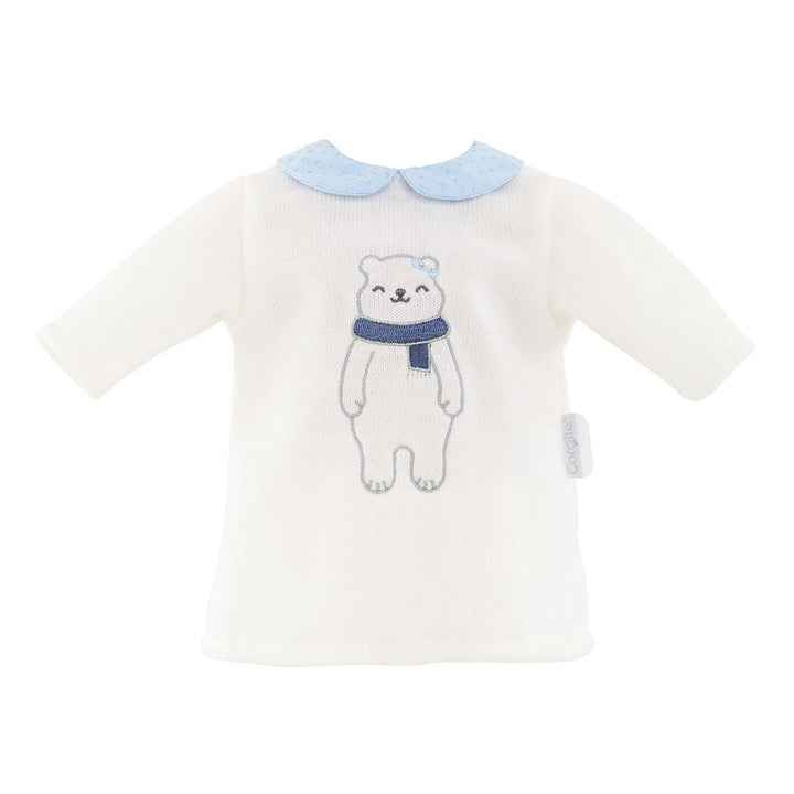 Corolle 9000140660 Mon Grand Poupon Kleid, Winterglanz für alle 36cm Babypuppen, Einfarbig