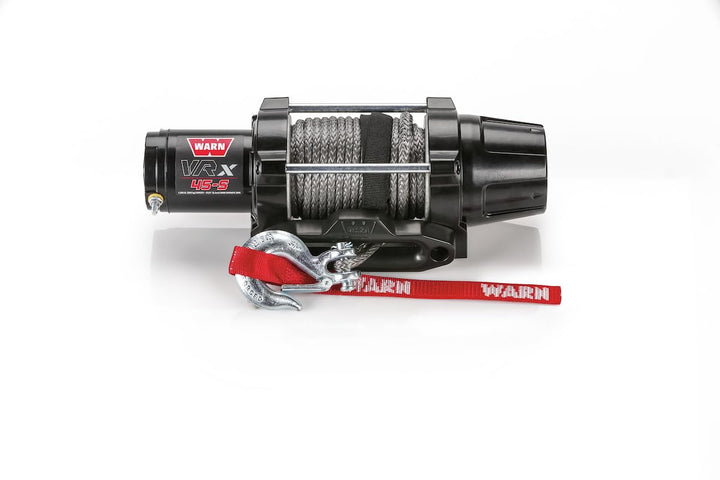 Warn 101040 VRX 45-S Powersports Seilwinde mit Lenkerschalter und synthetischem Seil: 0,6 cm Durchme