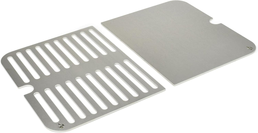 Grillrost.com Das Original Edelstahl INOX Grillroste für Weber Go-Anywhere | spülmaschinenfest - Set