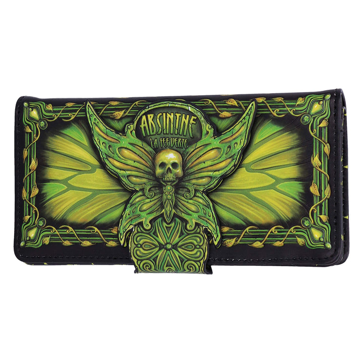 Nemesis Now Absinthe La Verte Geldbörse mit grüner Fee, 18.5cm