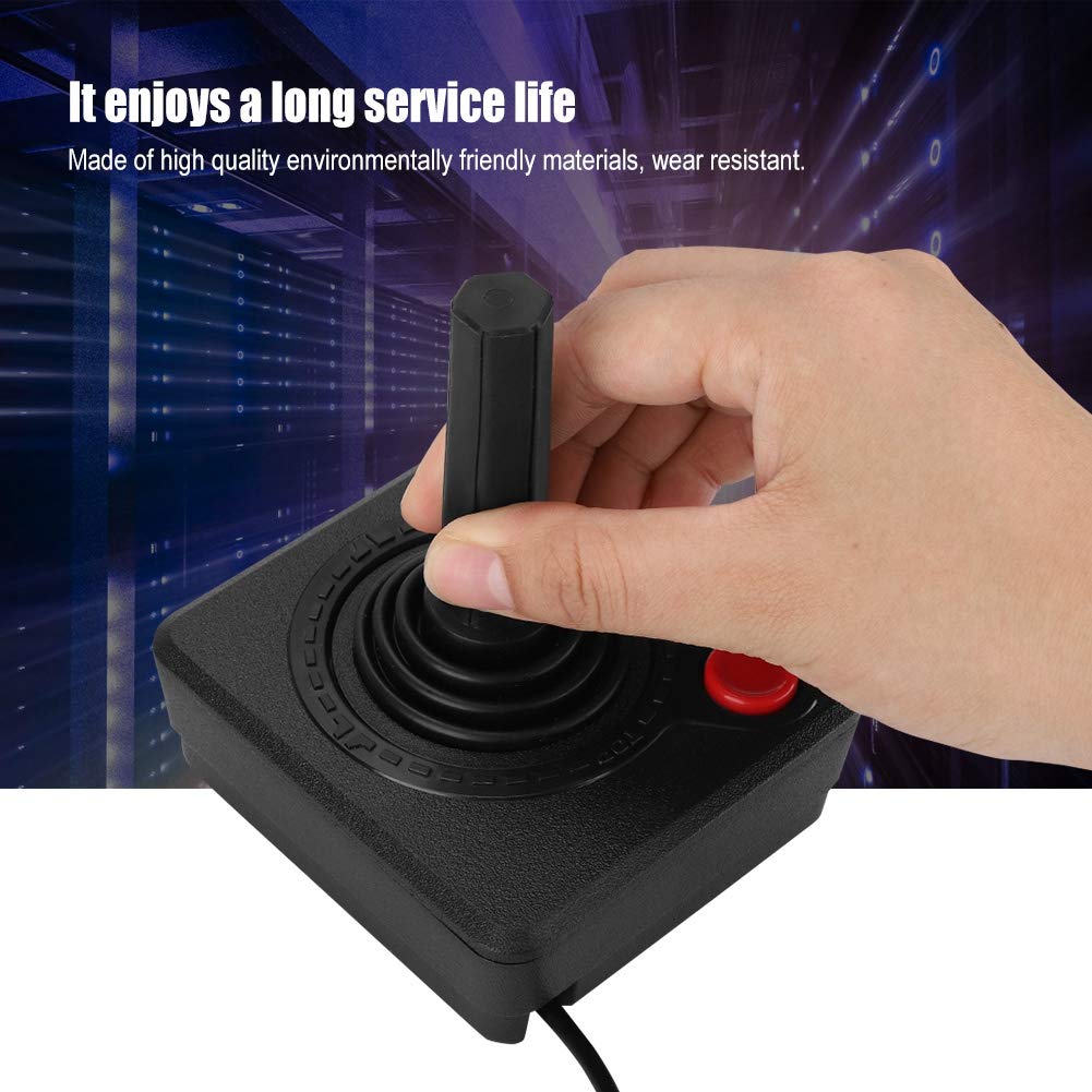 Ouitble Konsole Joystick Retro Classic 3D-Analog-Joystick-Controller-Spielsteuerung Ergonomisches fü