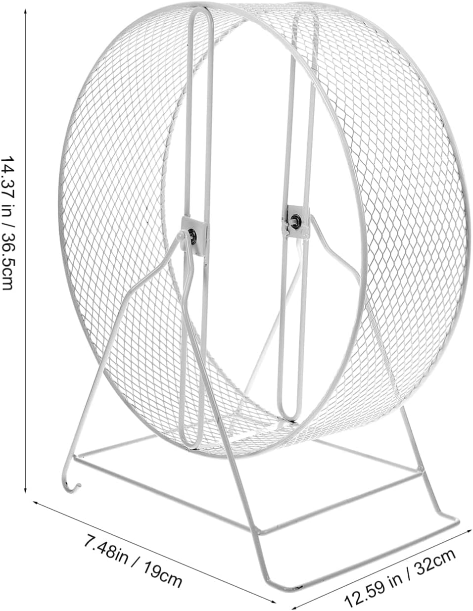Mikikit Laufrad Für Hamster Hamsterrad Laufband Für Katzentrainer Hamster Leise Laufrad Chinchilla R