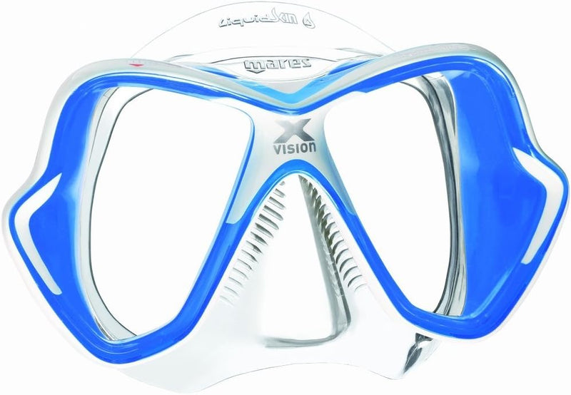 Mares X-Vision Ultra LS Two Window Mask - Yellow/Black weiss blau, weiss blau