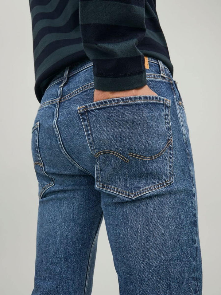 JACK &amp; JONES Herren Jeans Jjiclark Jjoriginal Cj 215 Lid Noos 28W / 32L Blue Denim, 28W / 32L Blue D