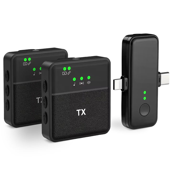 VOVIGGOL Handy Mikrofon für iPhone/iPad/Android/Kamera, Plug-Play Lavalier Mikrofon Wireless Microph