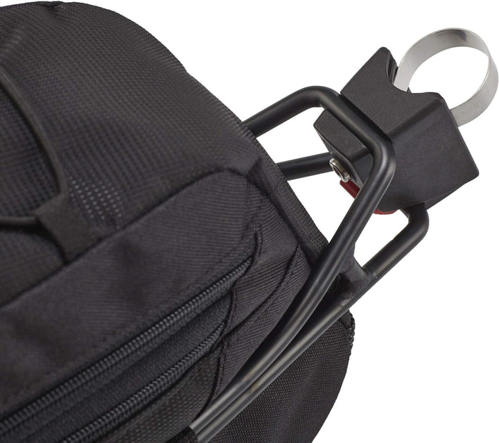 Norco Canmore Sattelstütztasche - Satteltasche bis zu 3kg Belastung Schwarz 35 x 17 x 18 cm, 8,5 / 1
