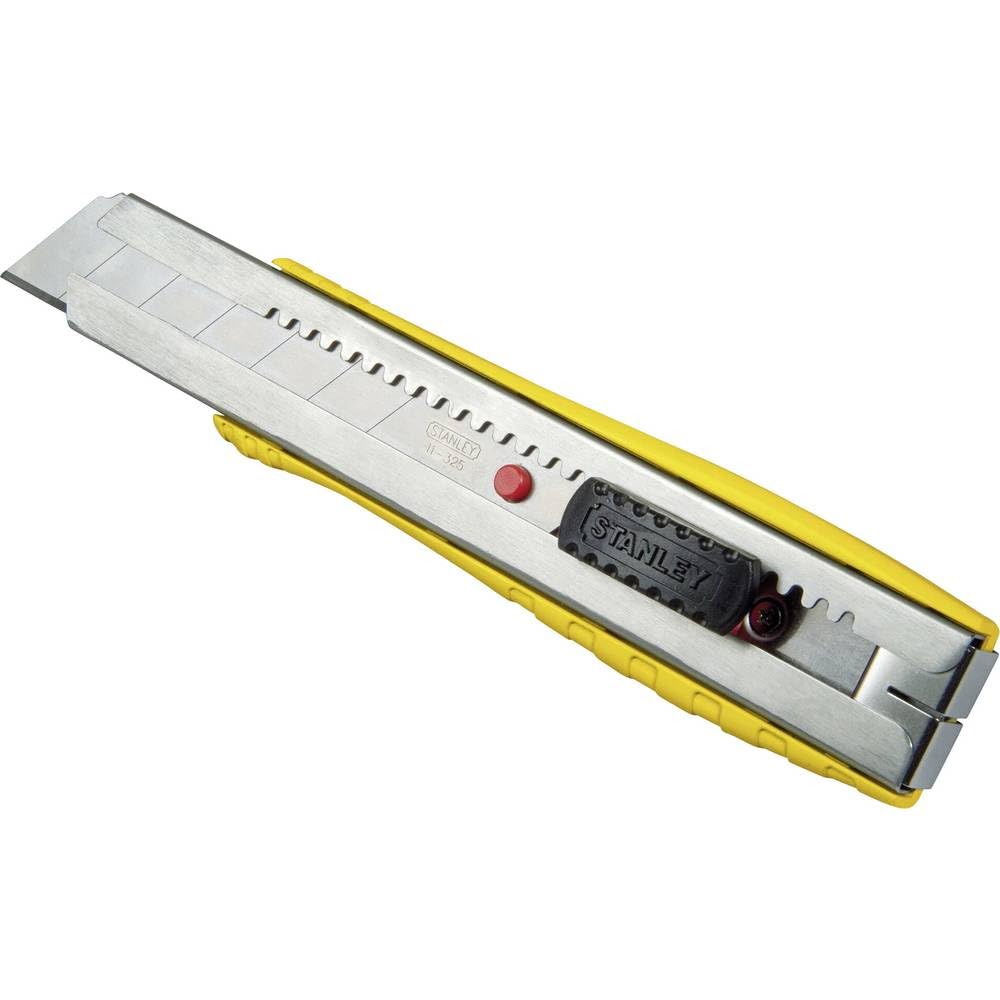 Stanley FatMax Cuttermesser 0-10-431 (25 mm Klingenbreite, 195 mm Länge, schmales Messer mit Abbrech