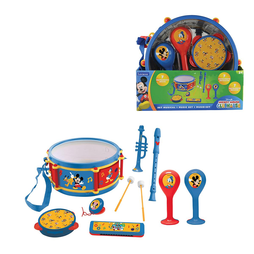Lexibook, Mickey Mouse, Musikinstrumenten-Set, K360MCHLXB