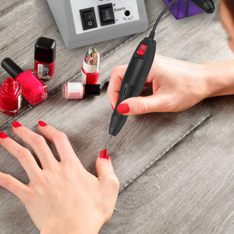 Crebeau Elektrisch Nagelfräser, Professionell Elektrisch Nagelfeile Fräser Maniküre Pediküre set 200